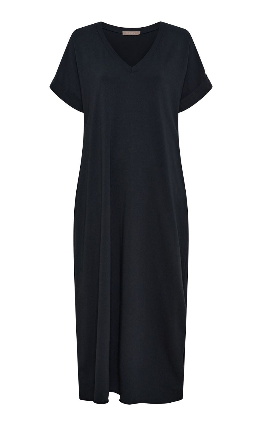 Marta Du Chateau Kjole - Linna - Black