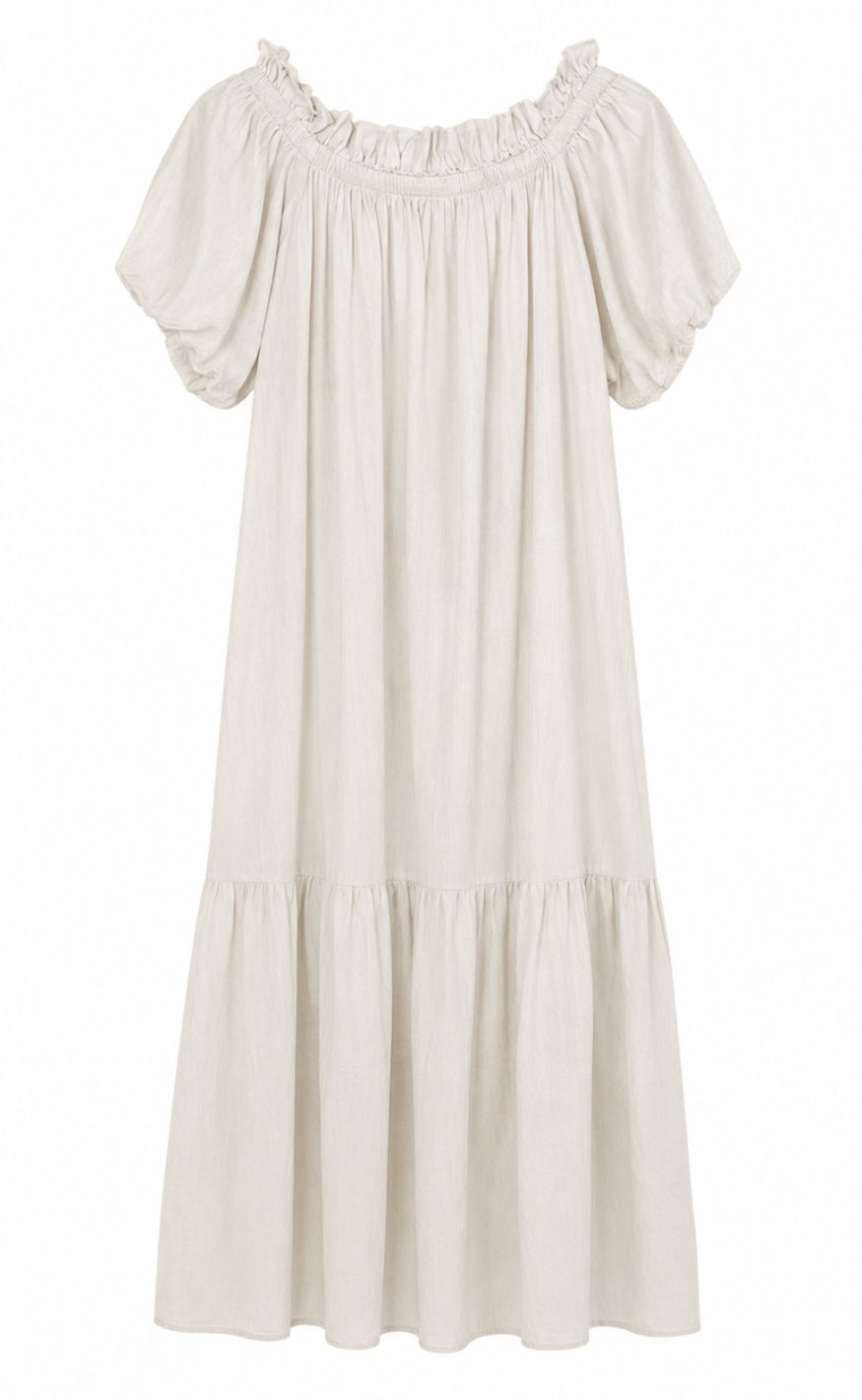 Marta Du Chateau Kjole - Zenith - Beige
