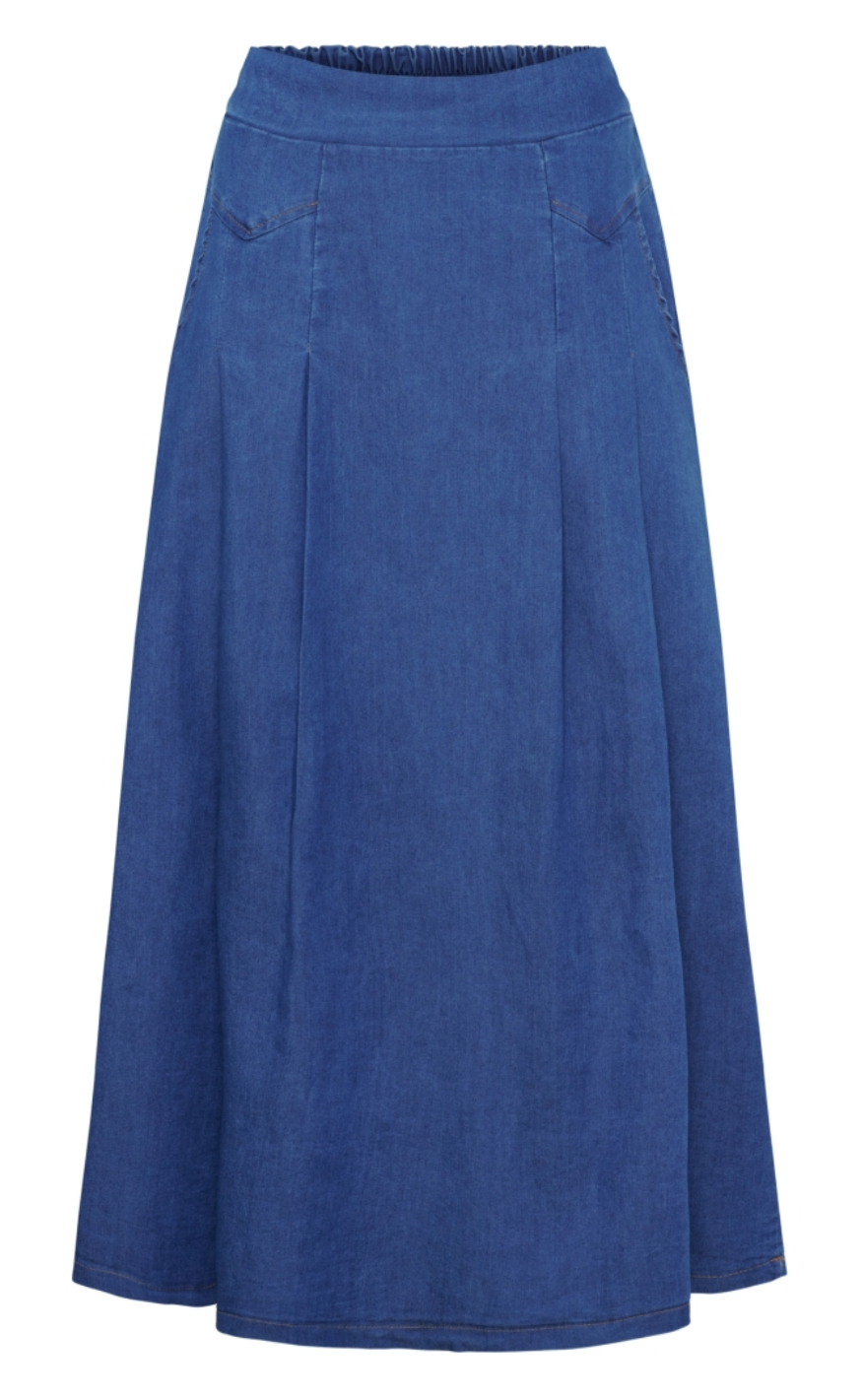 Marta Du Chateau Nederdel - Eriana - Medium Blue