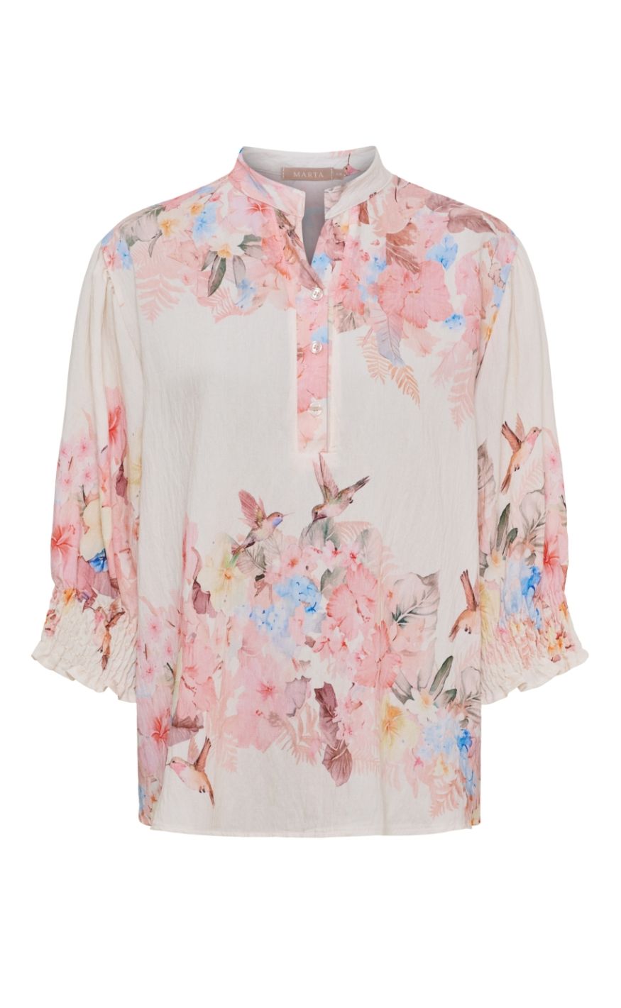 Marta Du Chateau Skjorte - Melisande - Rosa6198tpg