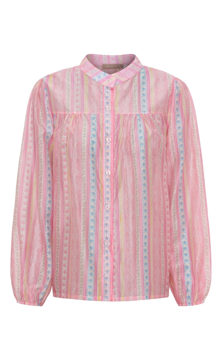 Marta Du Chateau Skjorte - Salma - Rosa8032tpf