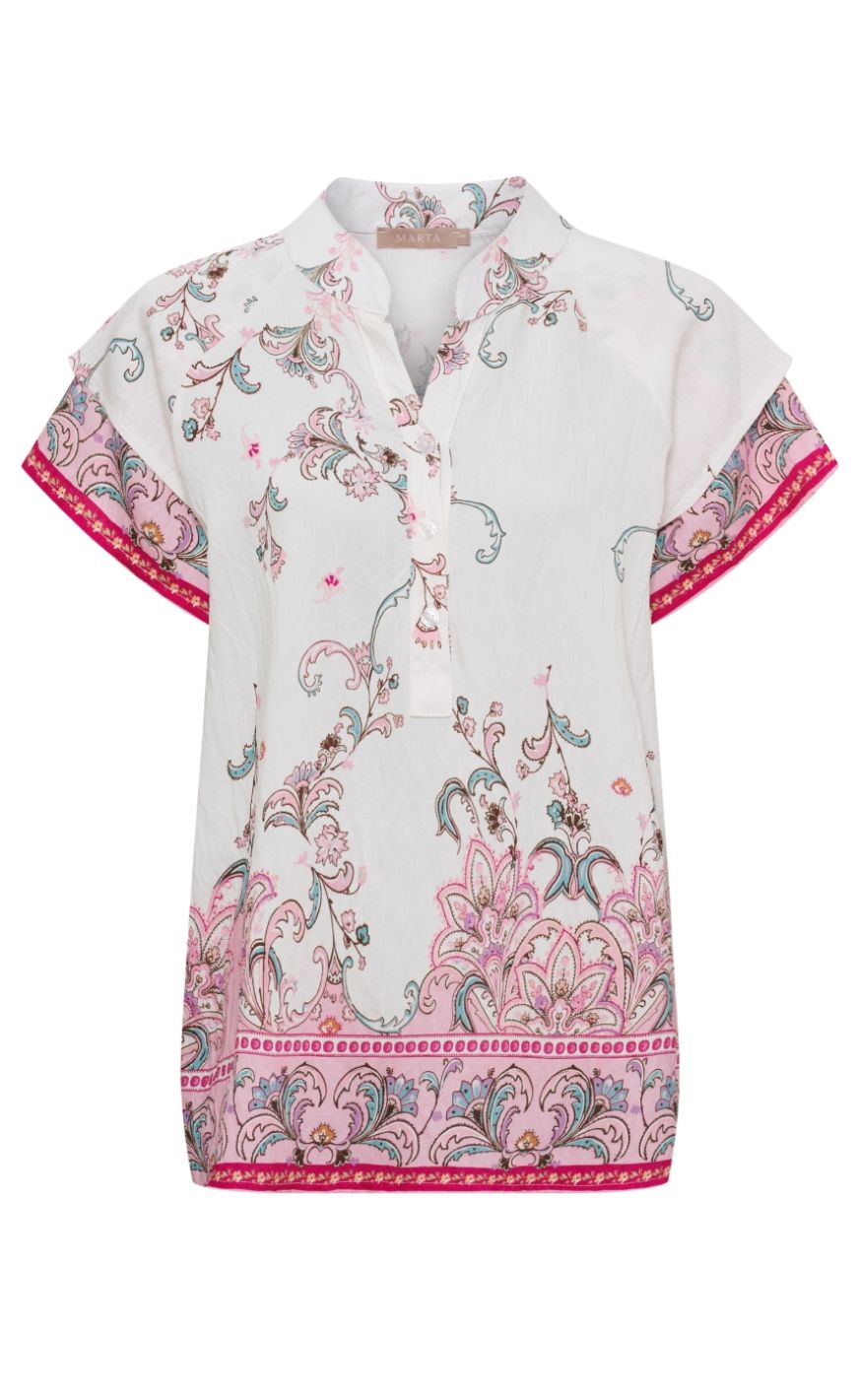 Marta Du Chateau Skjorte - Stinna - Pink