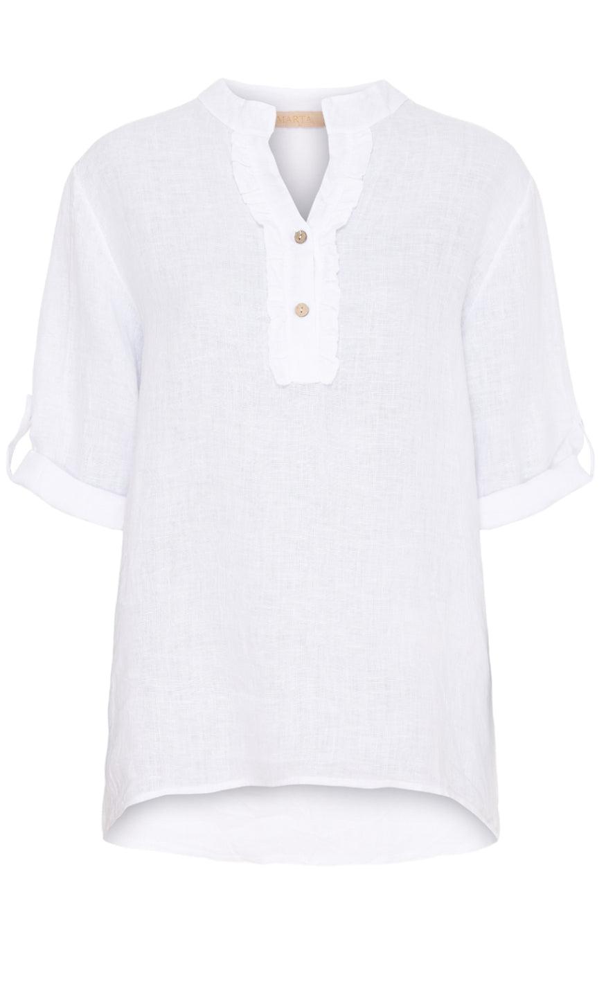 Marta Du Chateau Skjorte - 85137-1 - White