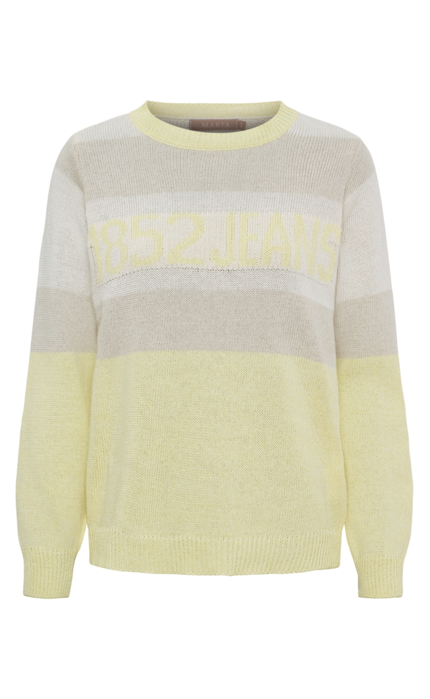 Marta Du Chateau Strik - Brielle - Yellow/beige