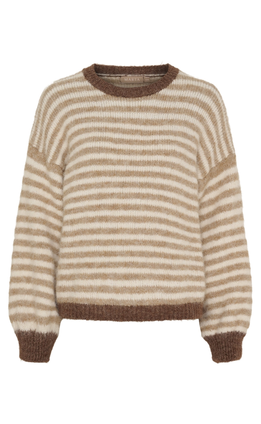 Marta Du Chateau Strik - Danielle - Beige/fango/moro