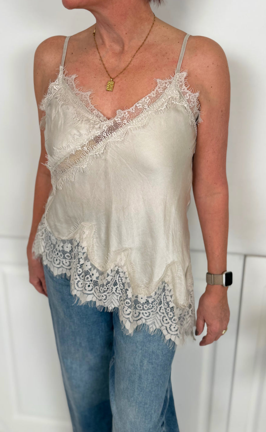 Marta Du Chateau  Top - Dream - Mandorla Beige