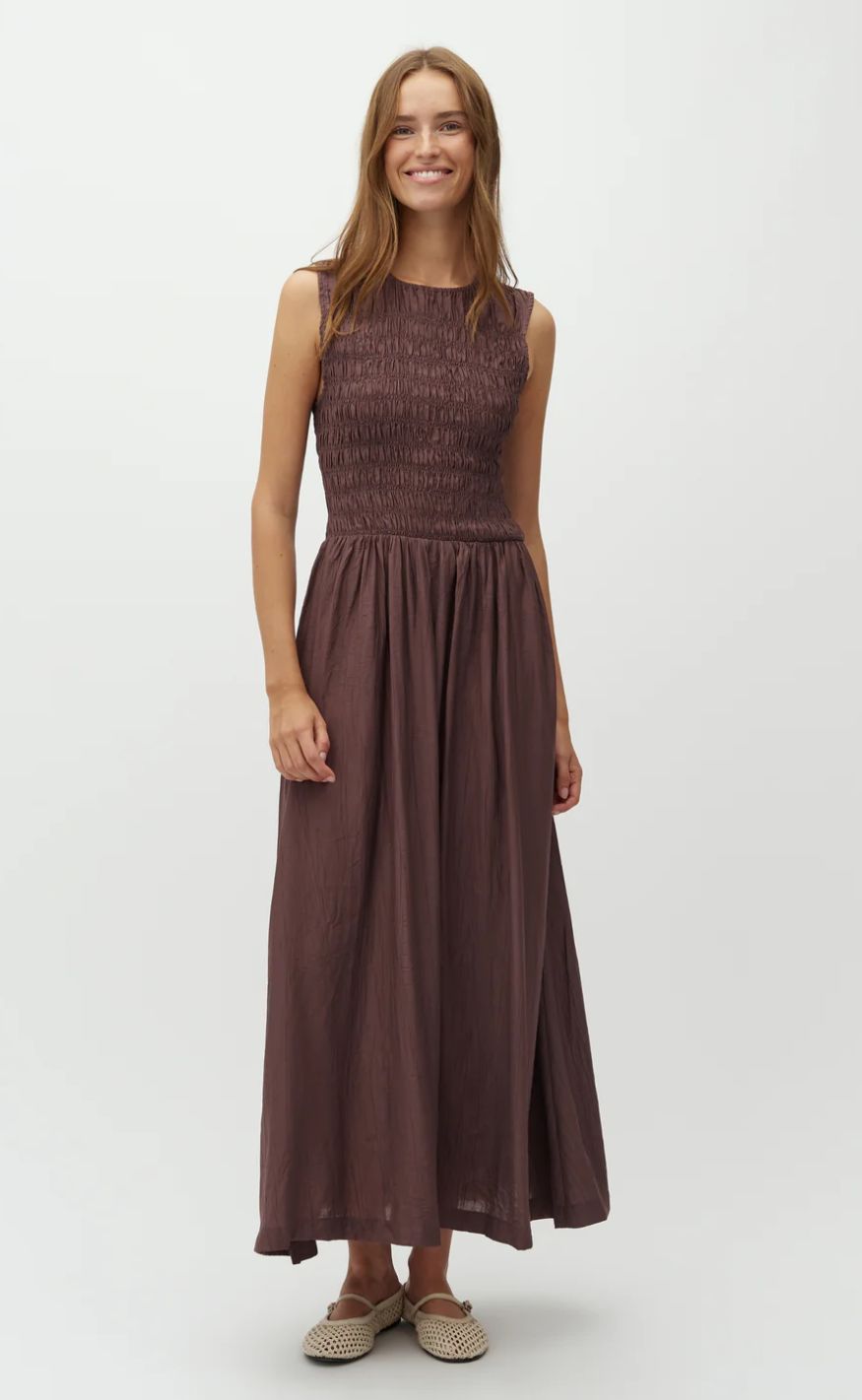 Mbym Kjole - Sorellia-m - Brown Lilac
