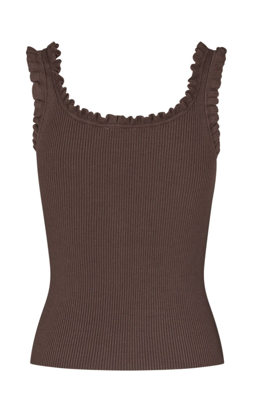Mbym Top - Elinne - Chocolate Brown