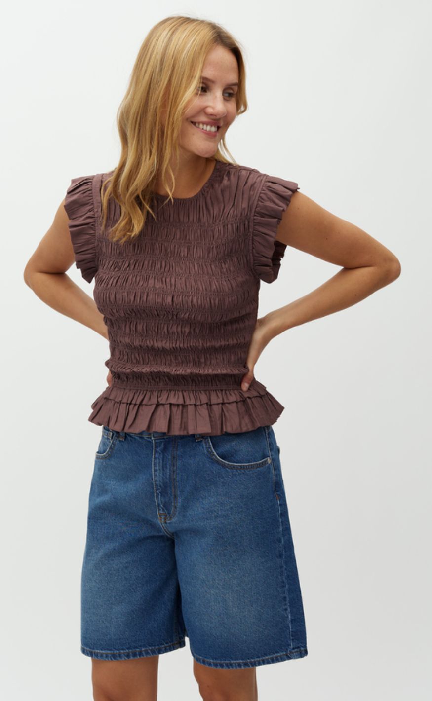 Mbym Top - Venlora-m - Brown Lilac