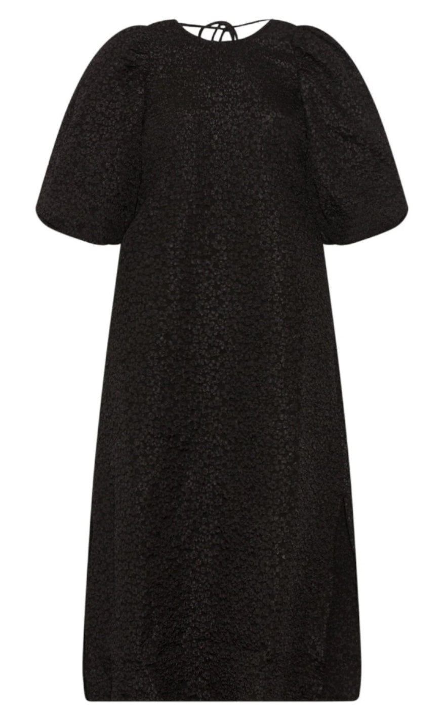 Noella Kjole Reno Pastis Long Black