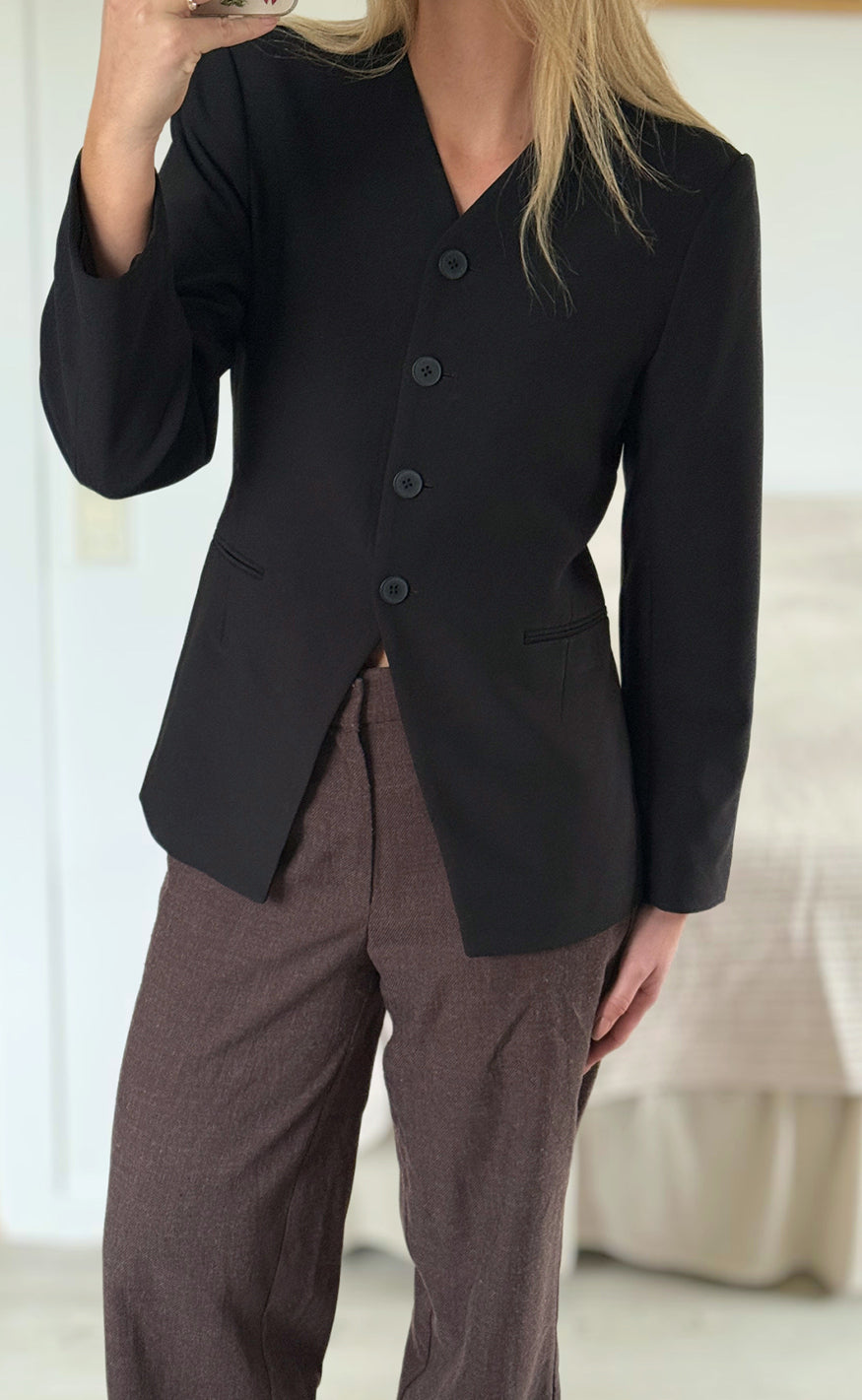 Only Blazer - Lamina - Black