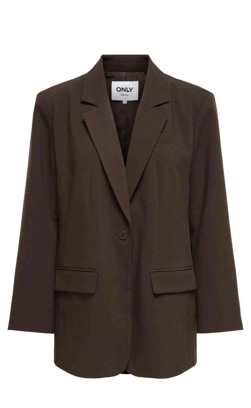 Only Blazer - Linda-raven - Coffee Bean