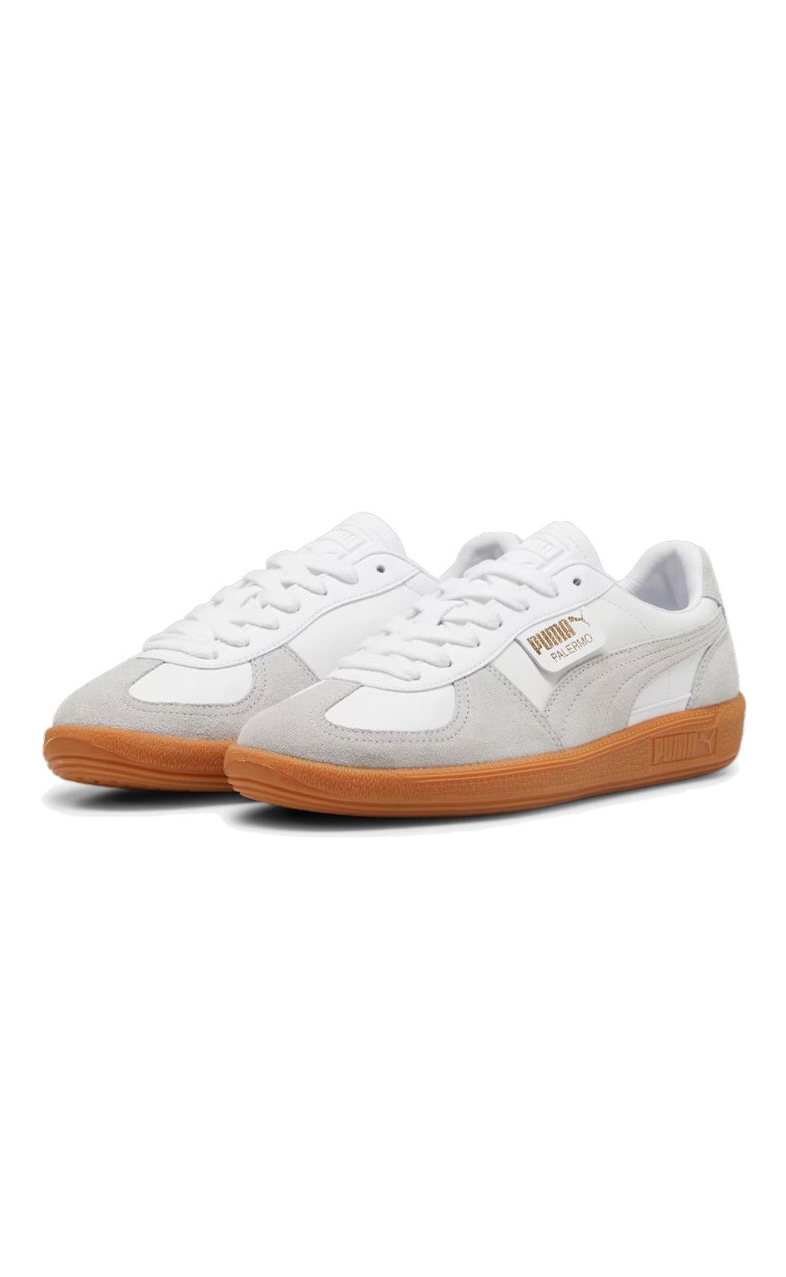 Puma Sneakers - Palermo - White-glacial Gray-gum