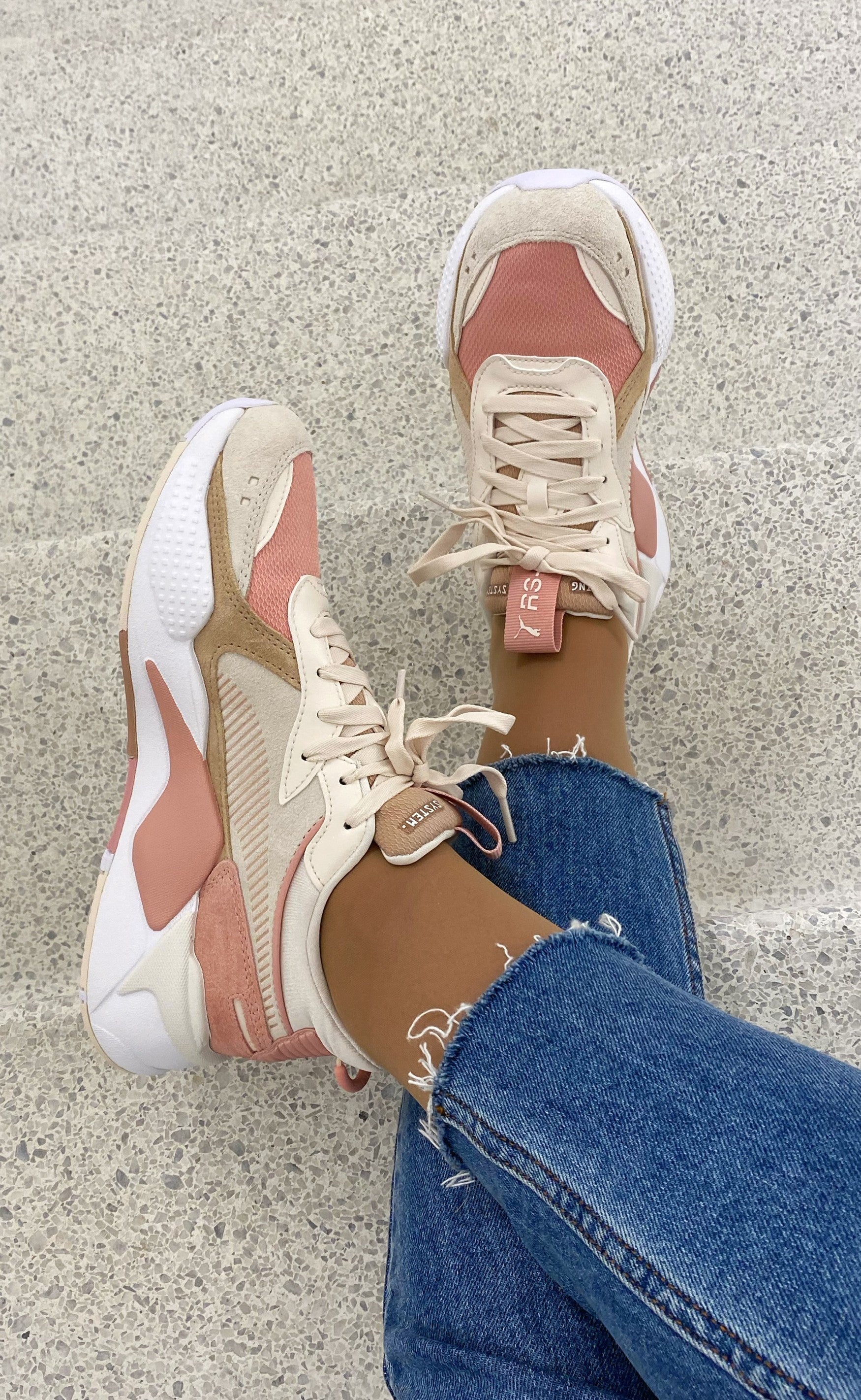 Puma Sneakers - Rs-x Reinvent Wn`s - Rose-pastel Parchment