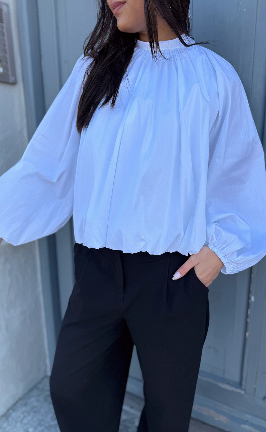 Say Ina Copenhagen Bluse - Diana - White