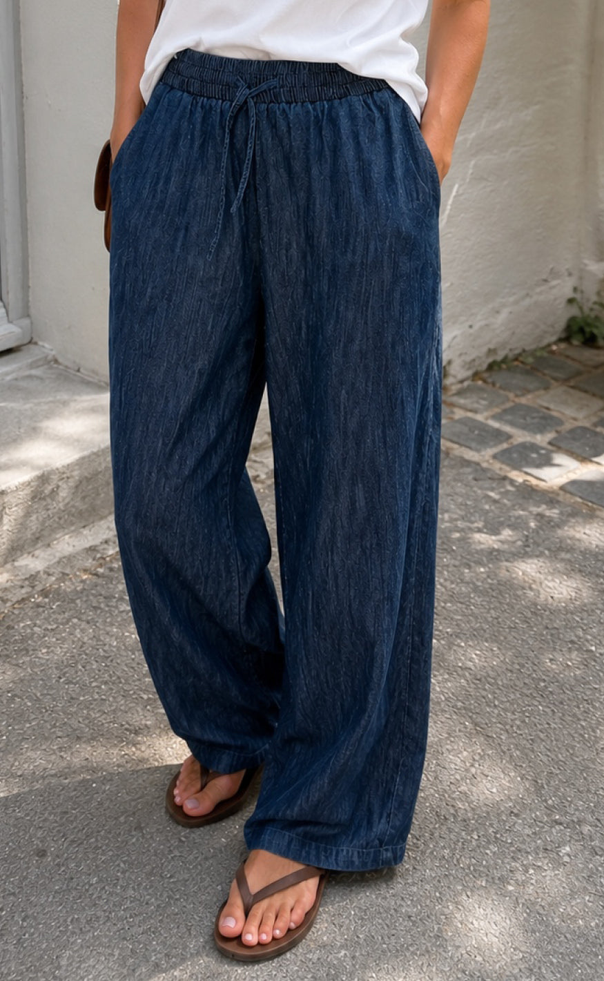 Say Ina Copenhagen Bukser - Ella - Denim Blue