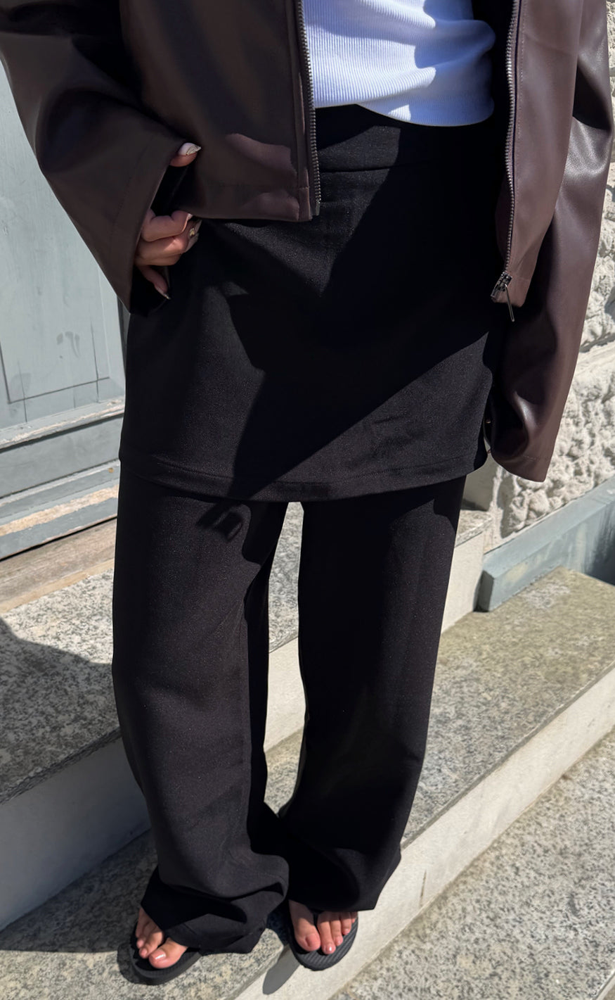 Say Ina Copenhagen Bukser - Jessi Skirt - Black
