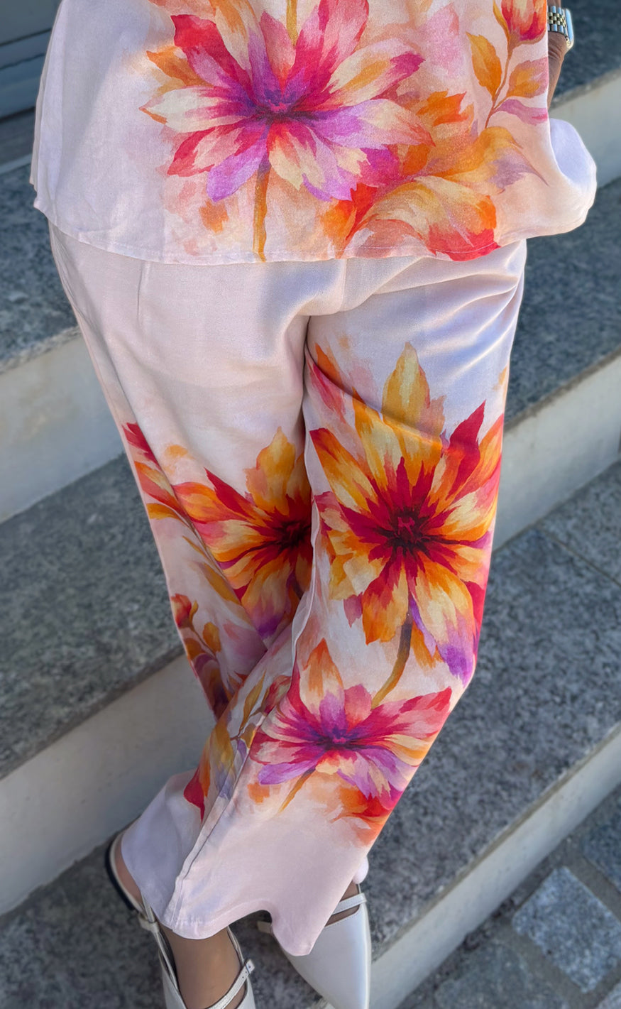 Say Ina Copenhagen Bukser - Katie Summer - Blush Garden