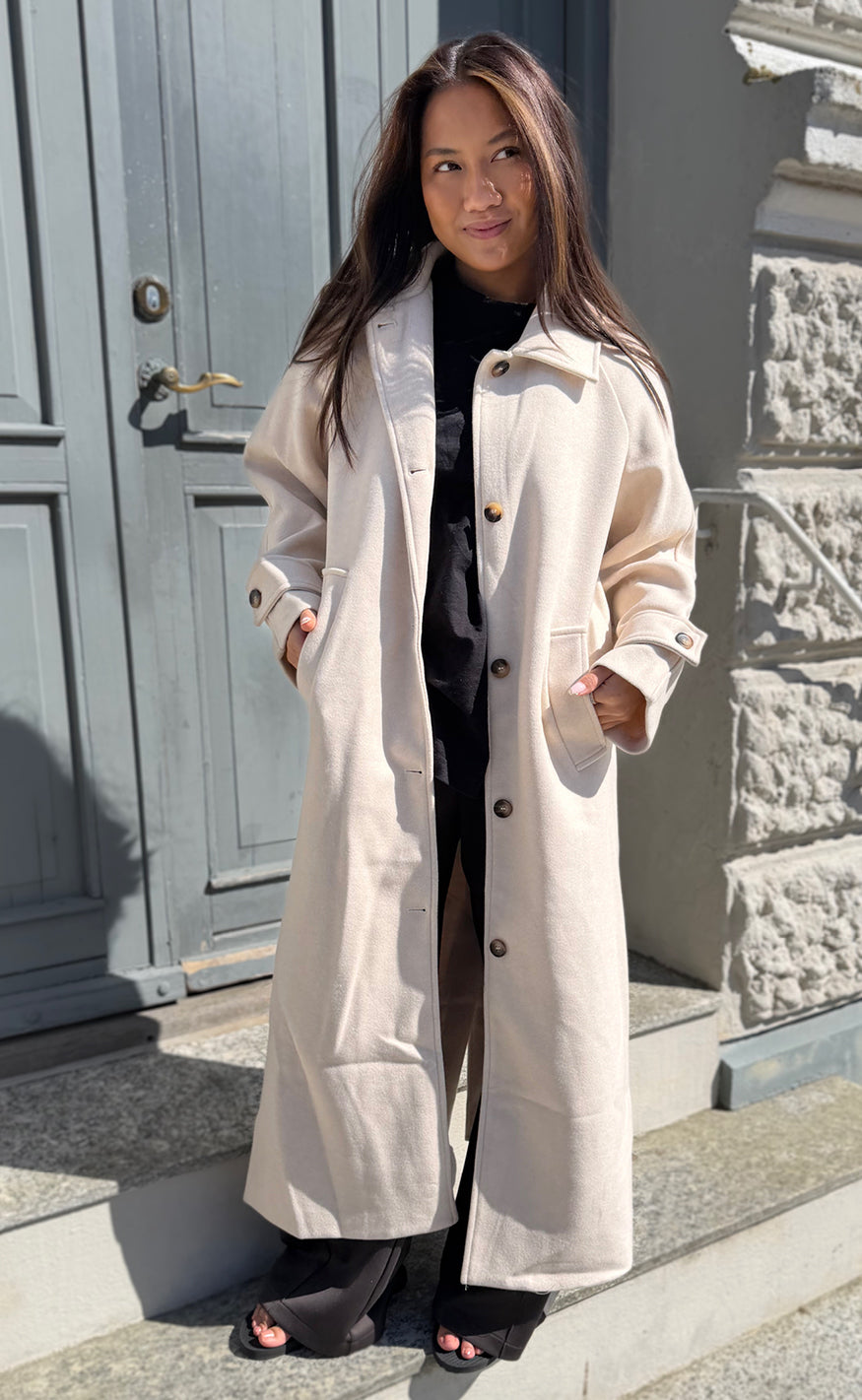 Say Ina Copenhagen Frakke - Vienna - Beige
