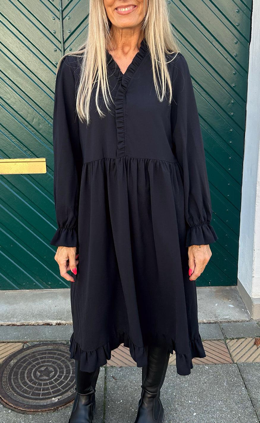 Say Ina Copenhagen Kjole - Catja - Black