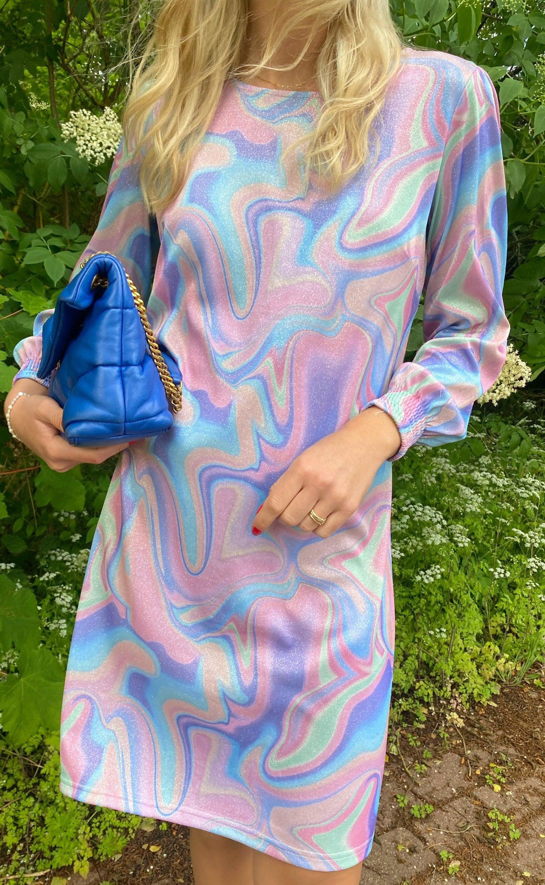 Say Ina Copenhagen Kjole - Frida - Rainbow