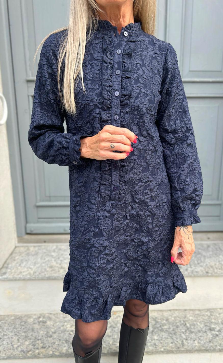 Say Ina Copenhagen Kjole - Roxie - Navy Blue