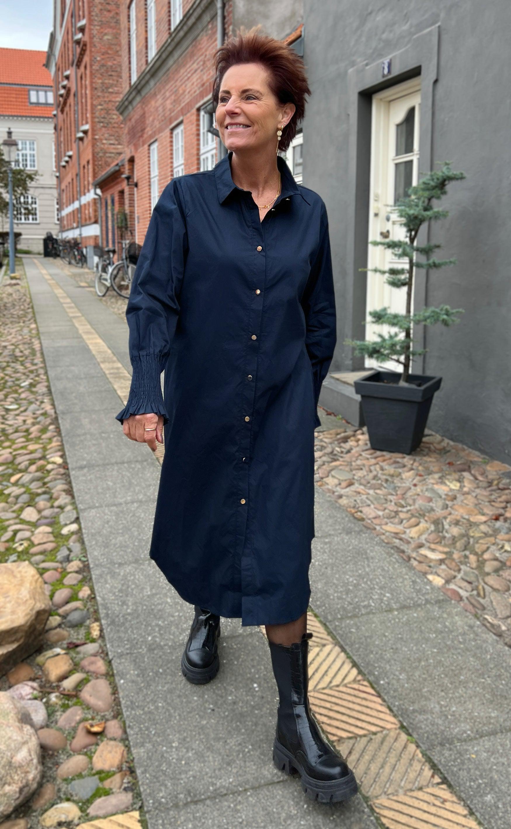 Say Ina Copenhagen Kjole - Vera - Midnight Blue