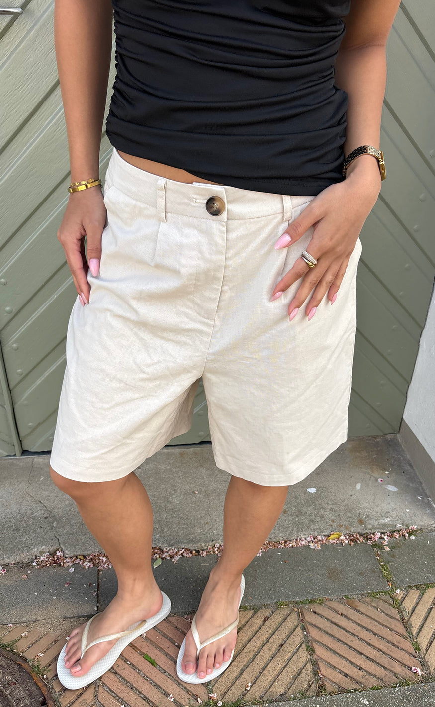 Say Ina Copenhagen Shorts - Nivi - Sand