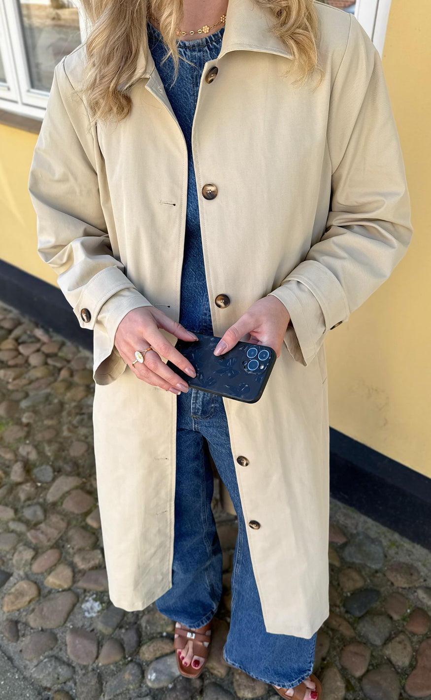 Say Ina Copenhagen Trenchcoat - Louisa Long - Beige