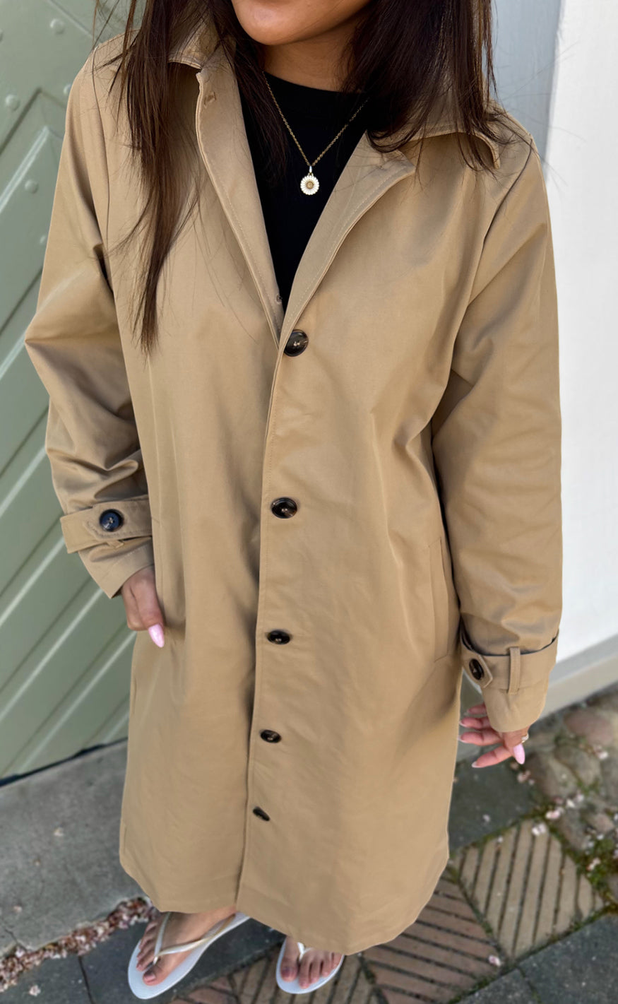 Say Ina Copenhagen Trenchcoat - Louisa Long - Camel