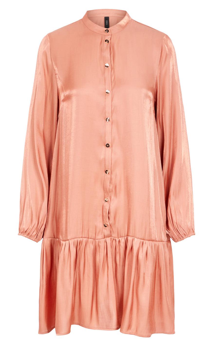 Yas Kjole - Peachy - Peach Melba