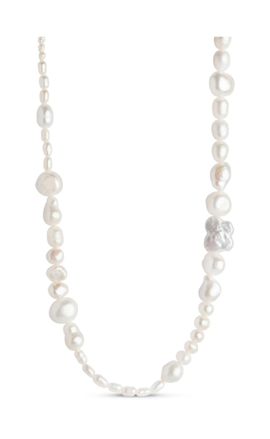 Enamel Copenhagen Halskæde - Thyra - Baroque Pearls