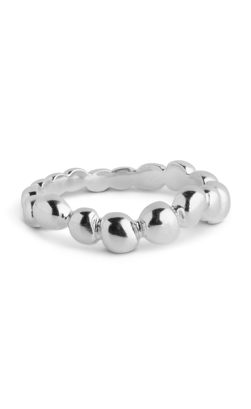 Enamel Copenhagen Ring - Nara - Silver Colour
