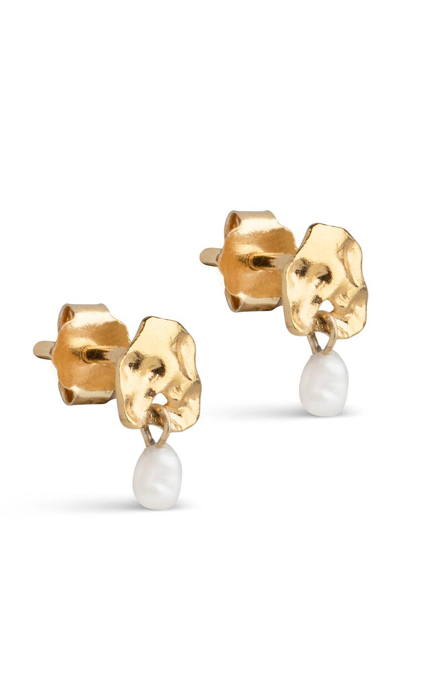 Enamel Copenhagen ørering - Mio - Pearls