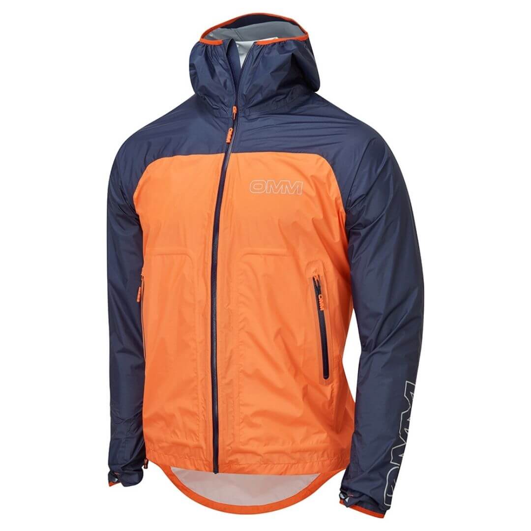 Jakke Til Mænd - Omm Halo+ - 130 Gram - Orange/blå
