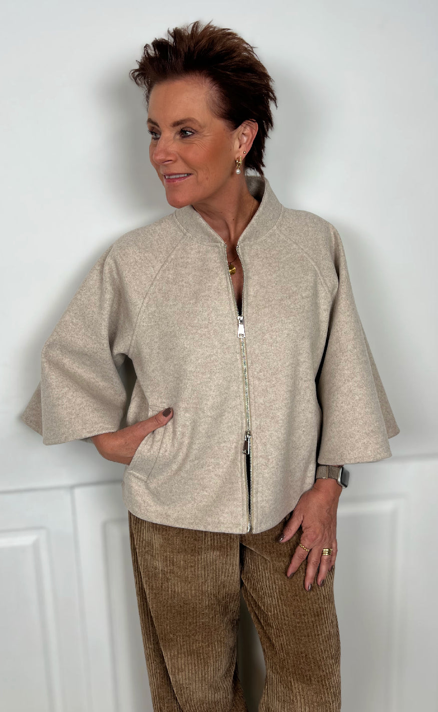 Marta Du Chateau Jakke - Pia - Beige