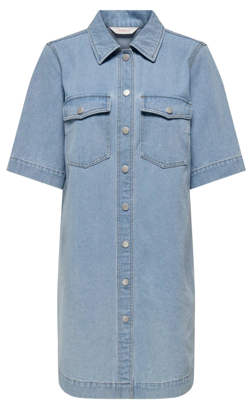 Only Kjole - Belle - Light Blue Denim