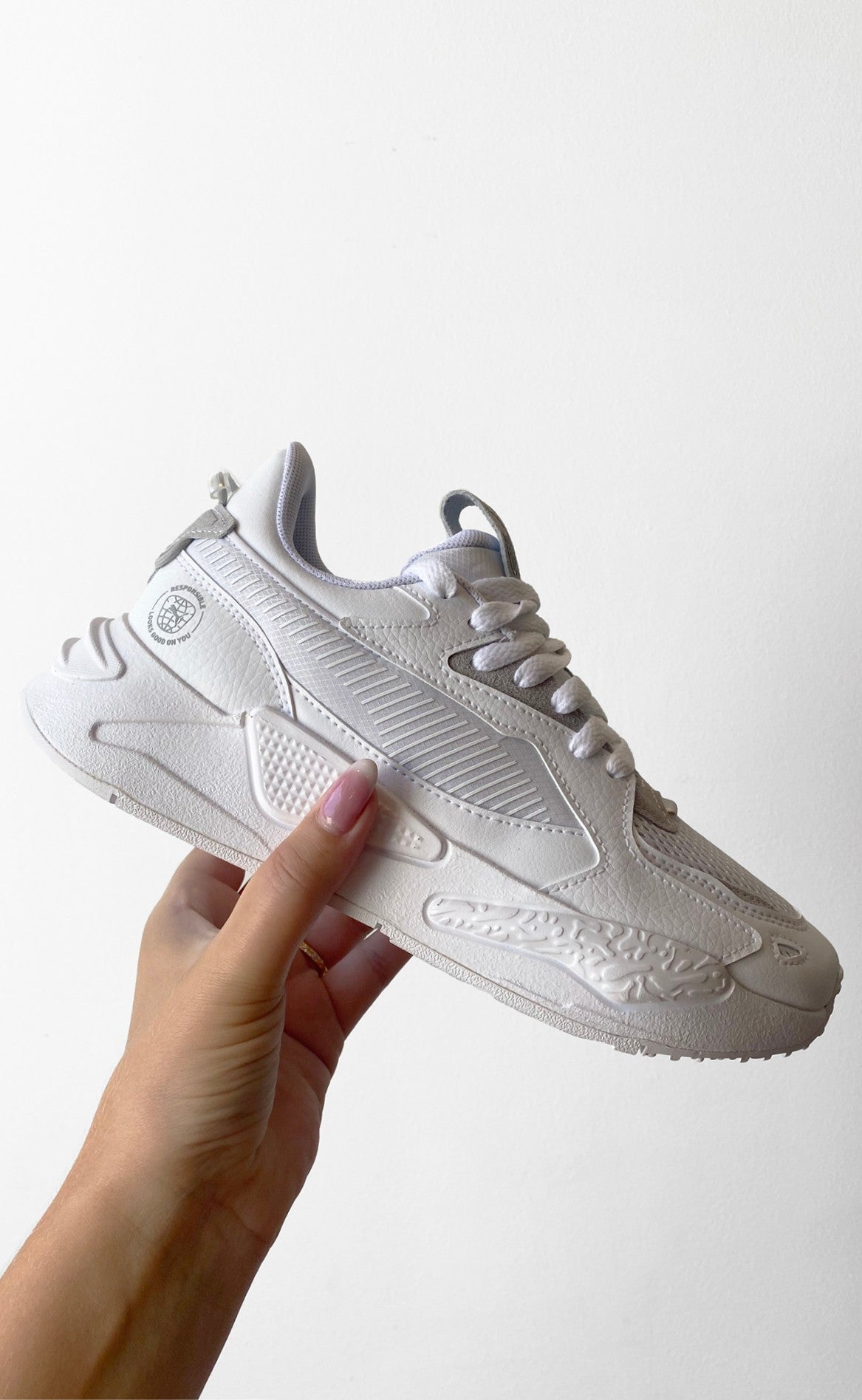 Puma Sneakers - Rs-z Re: Style Puma - White-gray-violet