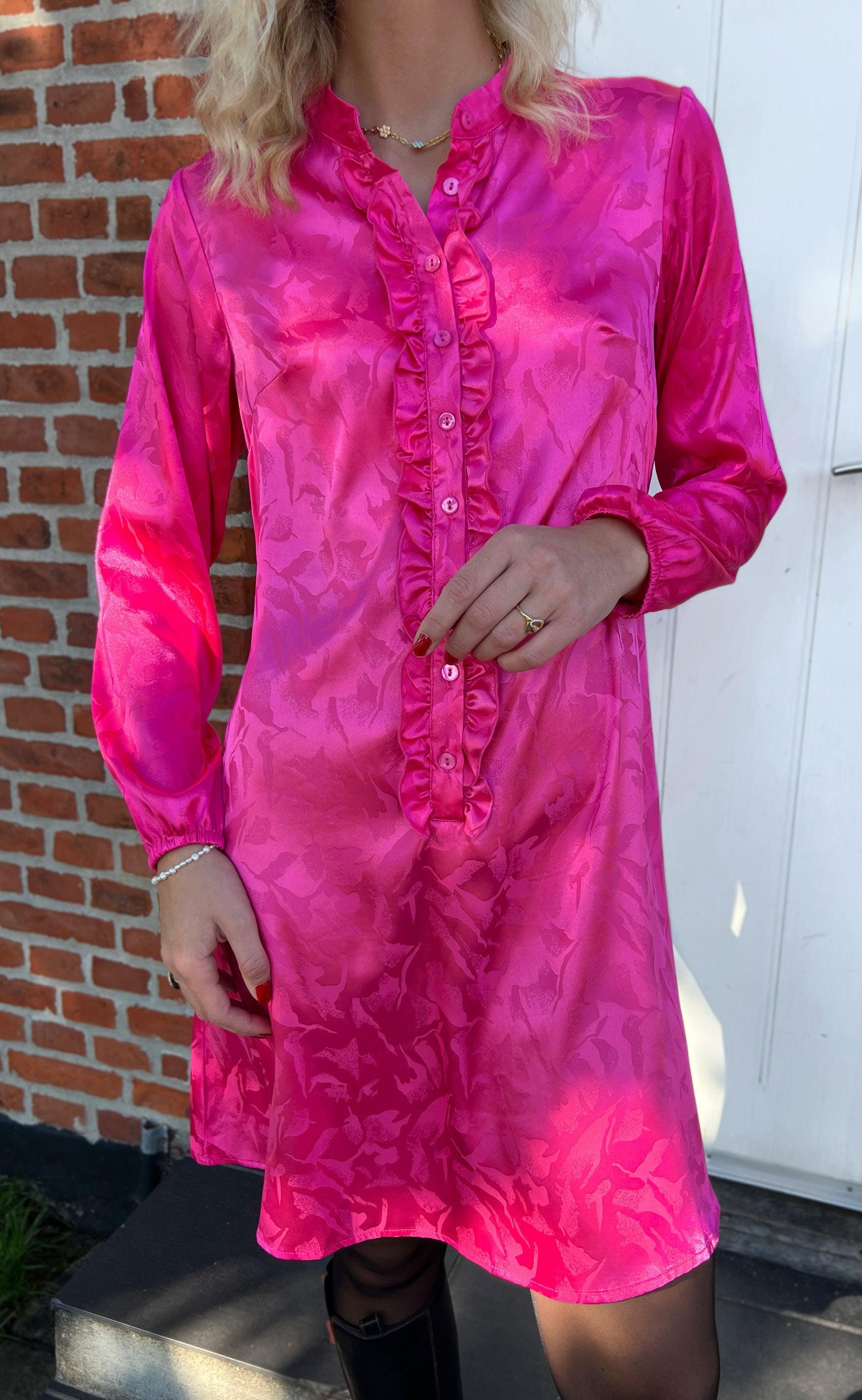 Say Ina Copenhagen Kjole - Florina - Pink Flower
