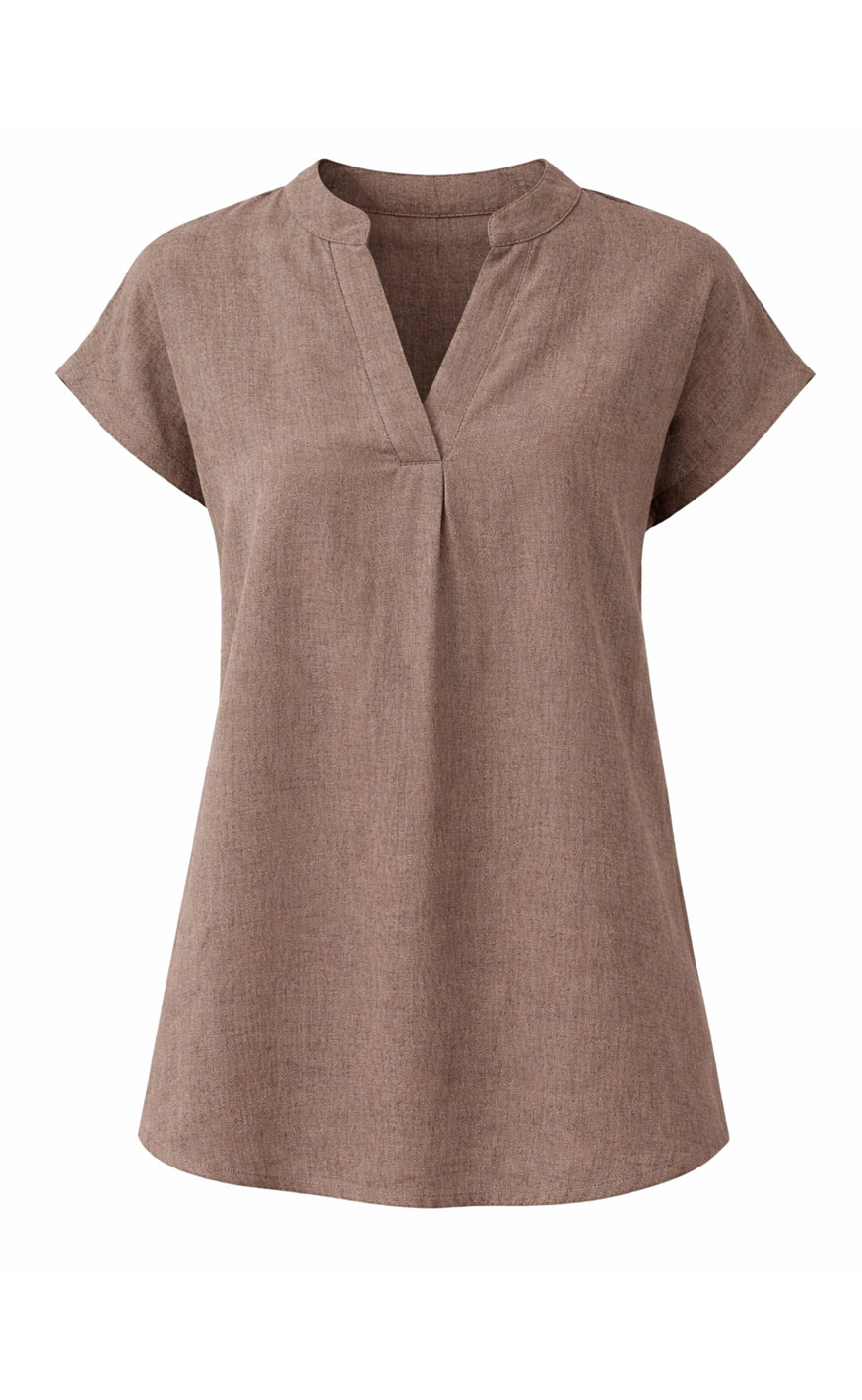 Say Ina Copenhagen Top - Laura Linen - Brown