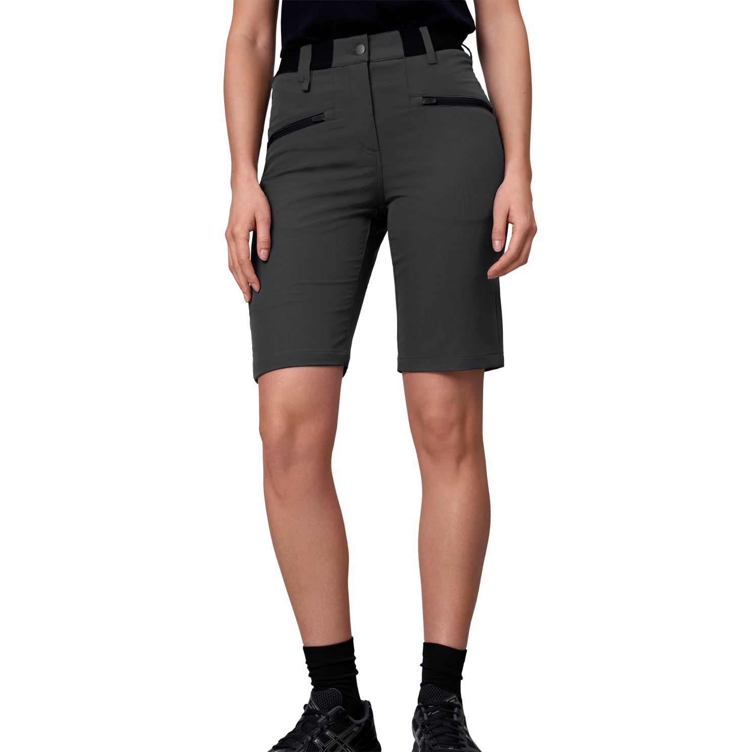 Id Core Stretch Dame Shorts - Koksgrå - 4xl
