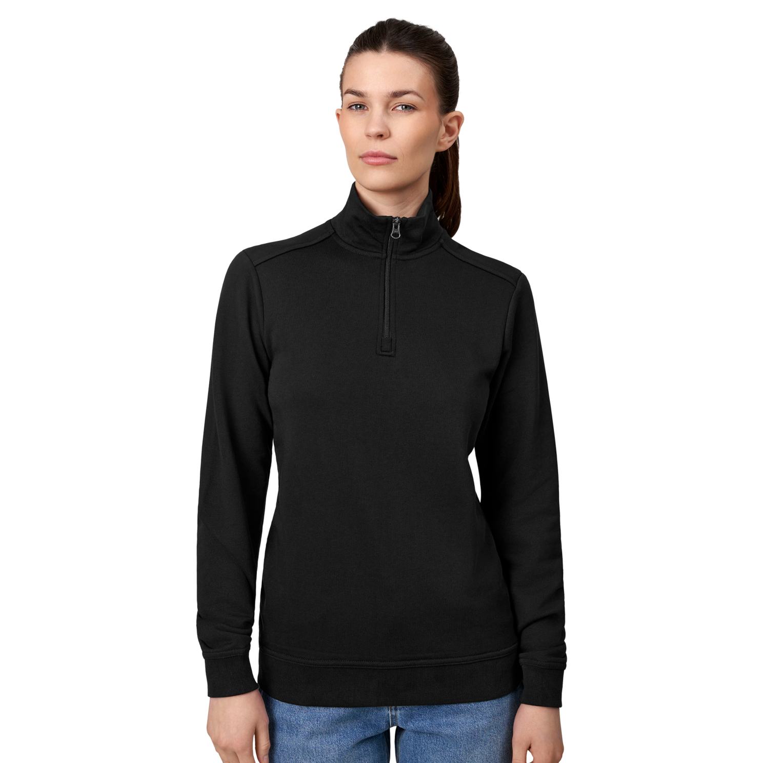 Id Pro Wear Dame Sweatshirt - Sort - 5xl