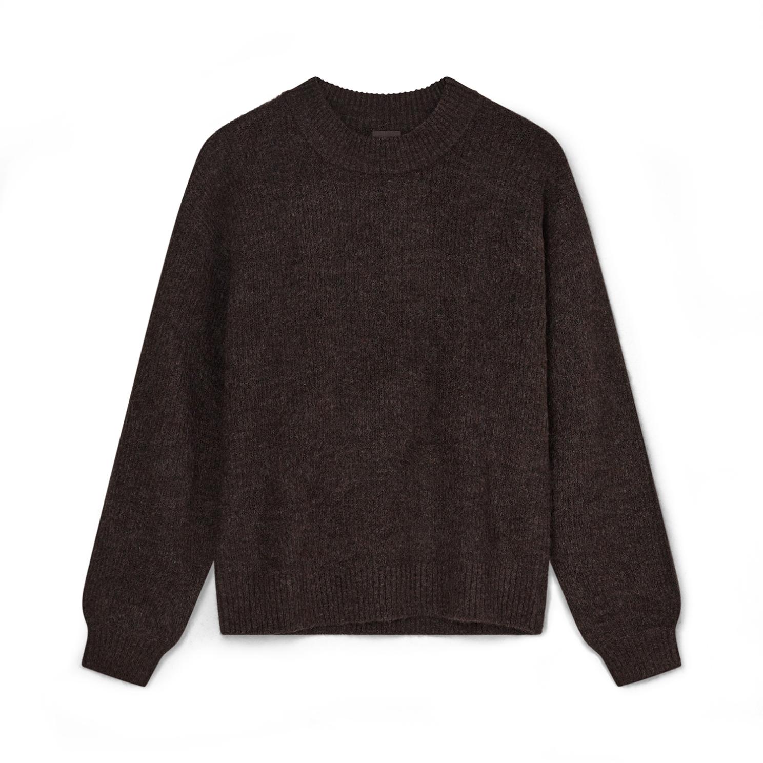 Kopenhaken Svelmø Dame Striktrøje - Earth Brown - Xl