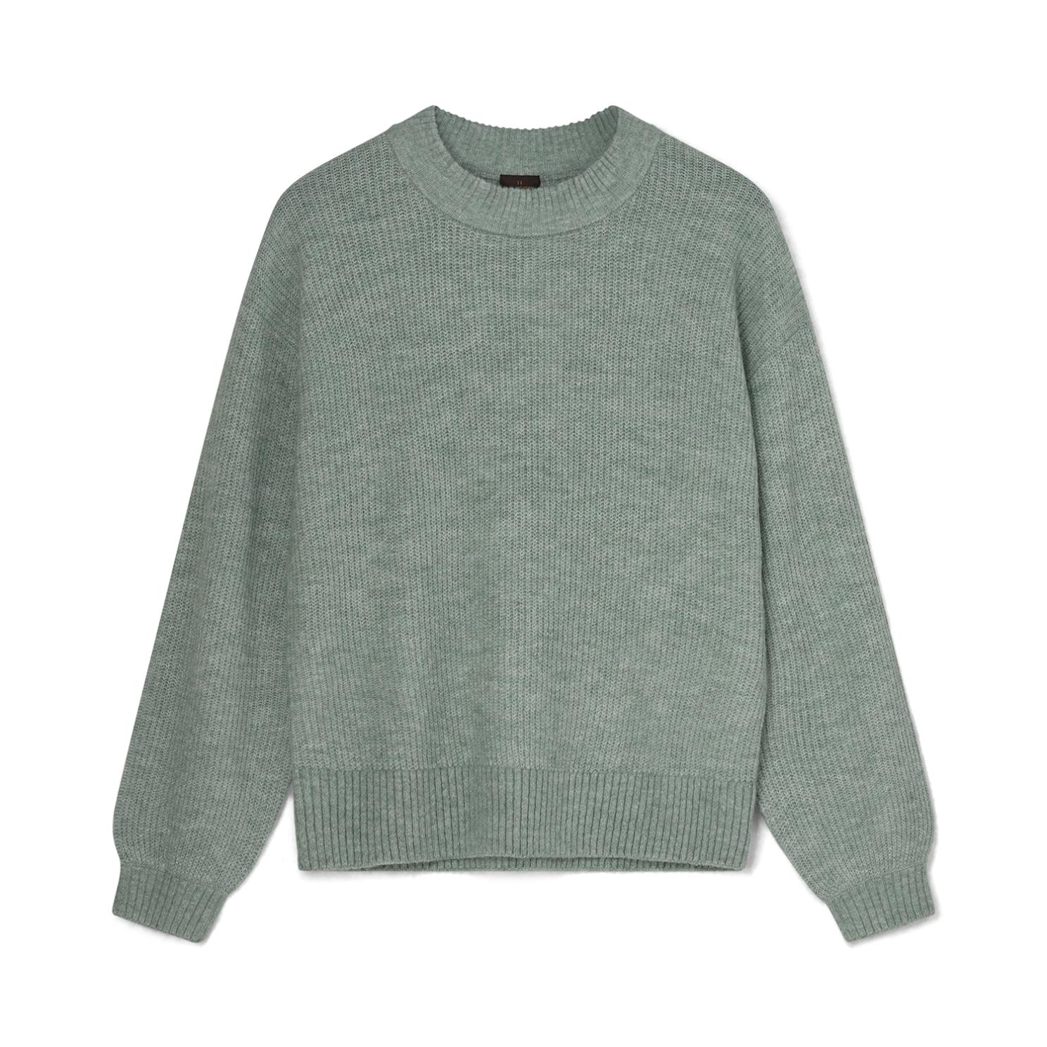 Kopenhaken Svelmø Dame Striktrøje - Iceberg Green - L