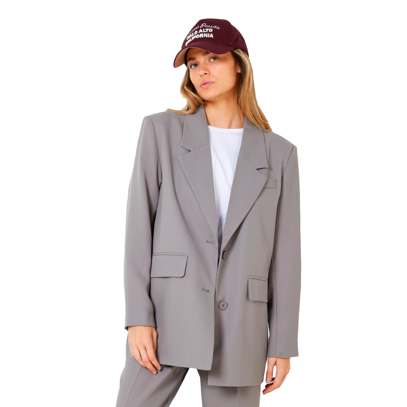 Noisy May Dame Blazer - Titanium - L