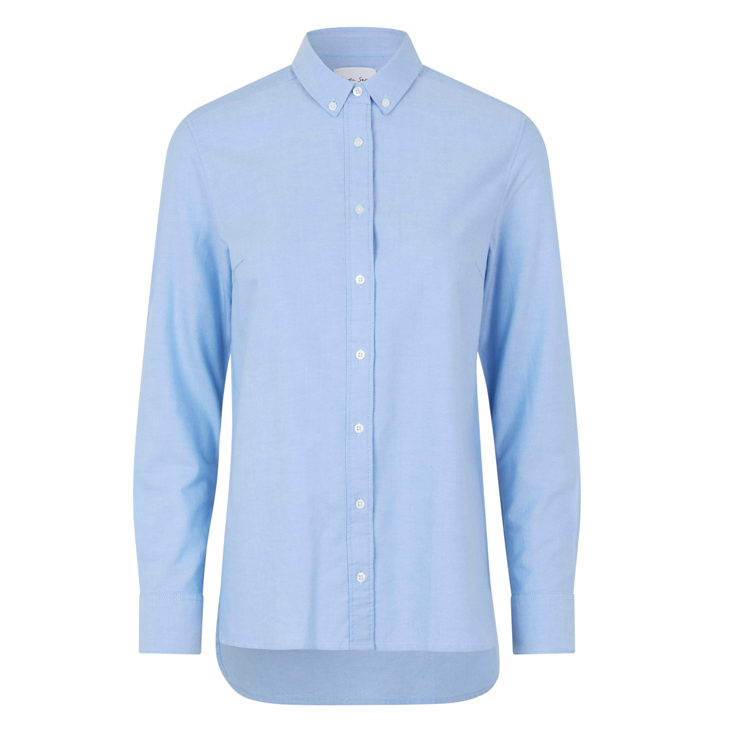Seven Seas By Id Oxford Dame Skjorte - Lys Blå - 4xl