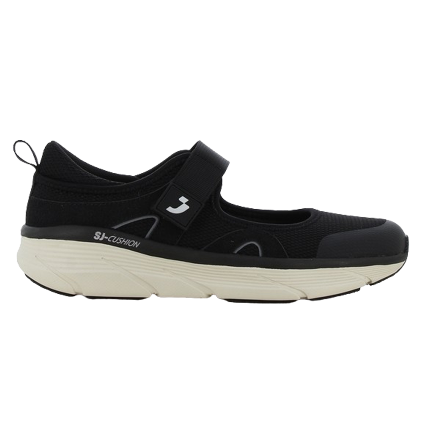 Sj Dame Sandaler - Sort/sølv - 39