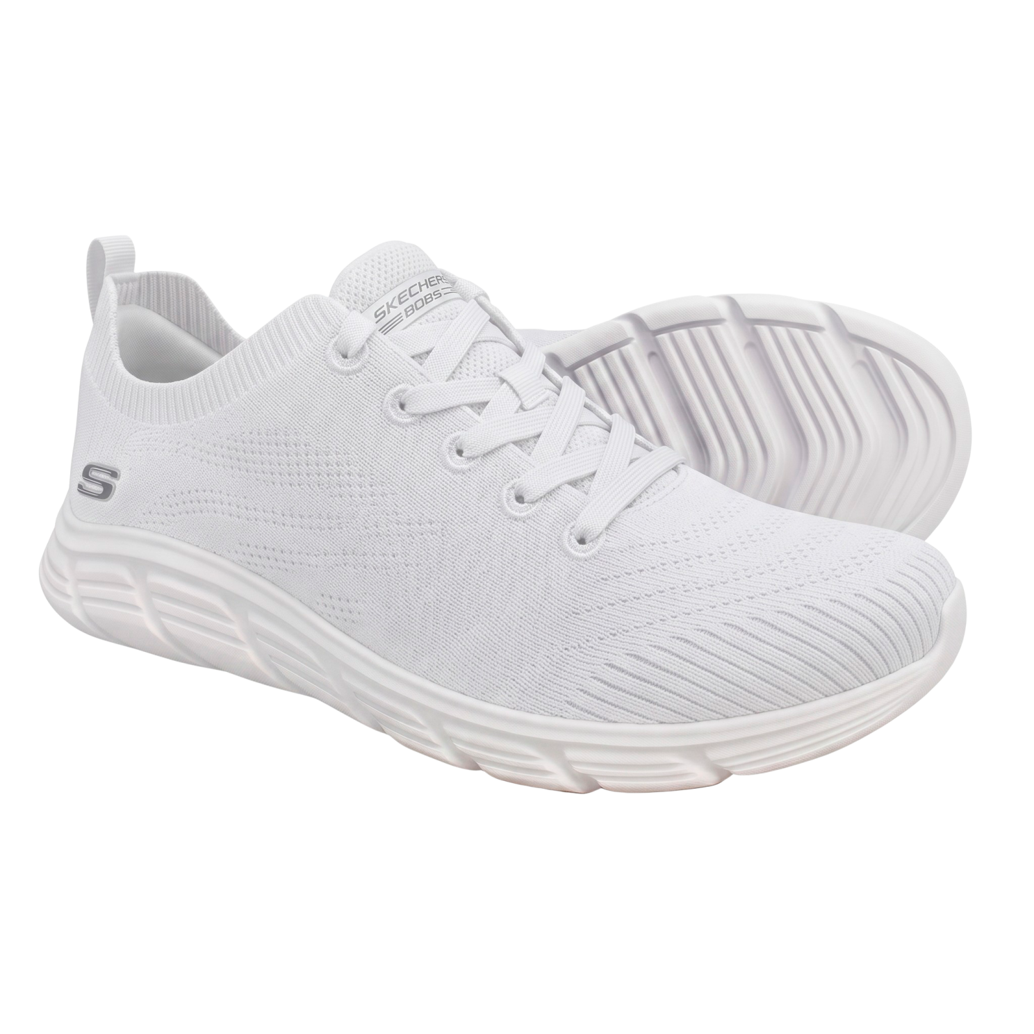 Skechers Bobs Dame Sneakers - Wht - 37