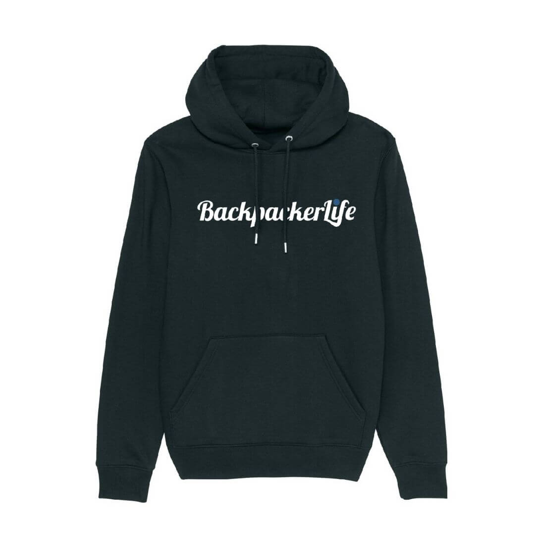 Trøje - økologisk Og Recycled - Backpackerlife - Sort