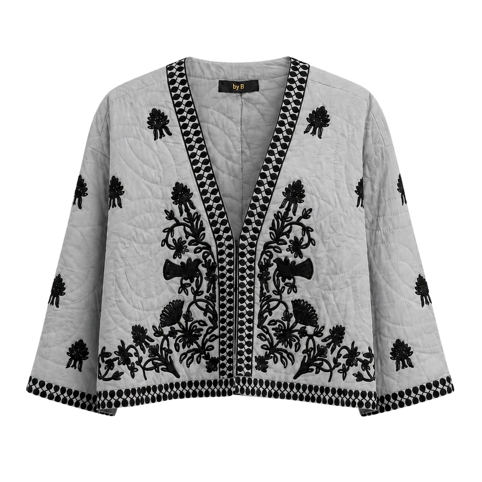 By B Dame Cardigan - Grey - M